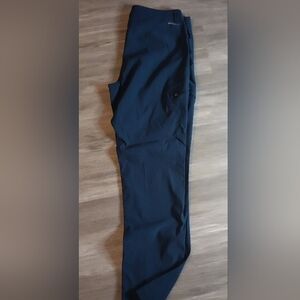 Eddie Bauer First Ascent Nylon Stretch Hiking Pants Navy Blue 12